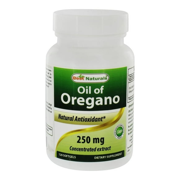 Best Naturals - Oil of Oregano 250 mg. - 120 Softgels