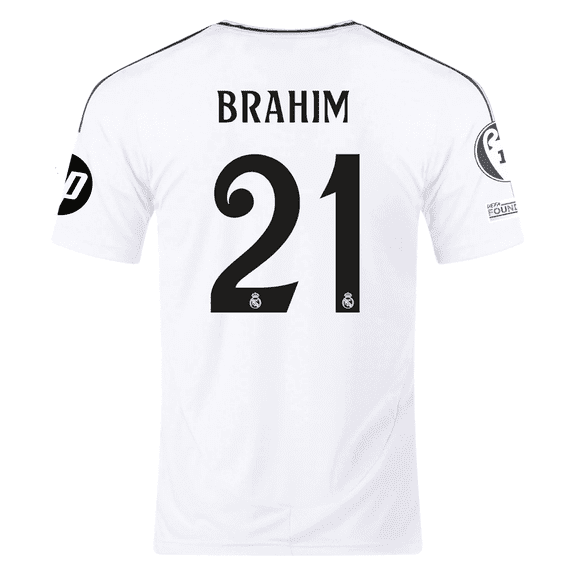 #21 Brahim  RM Home Soccer Jersey 24/25
