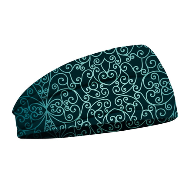 Bandeaux Sport Imprimé Fleur Classique Bandeau Accessoires Cheveux Type 4