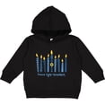 thumbnail image 2 of Inktastic Peace Light Hanukkah Toddler Hoodie, 2 of 4