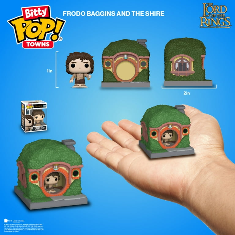 Funko Bitty POP! Lord of The Rings - Frodo, 4-Pack and A Surprise Mystery Mini Figure - 0.9 Inch (2.2 Cm) - Lord of The Rings Collectable - Stackable Display Shelf Included - Gift Idea | Guatemala Funko Bitty POP! Lord of The Rings - Frodo, 4-Pack and A Surprise Mystery Mini Figure - 0.9 Inch (2.2 Cm) - Lord of The Rings Collectable - Stackable Display Shelf Included - Gift Idea | Guatemala