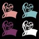 thumbnail image 4 of Tarjetas de copa de vino cortadas con láser, decoración de fiesta de boda, Baby Shower, nombre de mesa de corazón de amor, lugar de acompañante, tarjeta de Copa, 50 piezas, 4 of 4