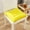 Yellow, variant on 16 x 16 Inch Thickened Solid Color Chair Pad with Ties,Soft Sanded Seat Cushion for Dining Room,Kitchen and Home Office Gray