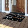 thumbnail image 2 of Briarwood Lane Checkered Deer Winter Natural Fiber Coir Doormat, 2 of 3