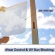 thumbnail image 4 of Película de privacidad para ventanas, calcomanías de vidrio teñido 3D, bloqueador de sol, adhesivos estáticos para ventanas, 11.8x118.1 pulgadas, 4 of 7