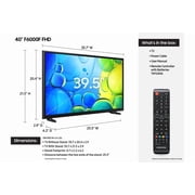 Samsung 40” Class Full HD F6000F Smart TV 2025 - UN40F6000FFXZA