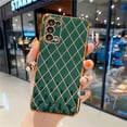 thumbnail image 2 of Funda de diamante de lujo para Samsung Galaxy, cubierta de silicona, verde esmeralda, Negro, Rosa, mujer, niña, S21, S22, Note 20 Ultra, A12, A32, A52, A72 qiuyongming unisex, 2 of 2