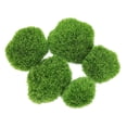 thumbnail image 2 of Jkkant Artificial Mossy Stone Set - Polystyrene Foam Rocks for Fairy Garden, Plant Decor, DIY Crafts (6-Pack), 2 of 9
