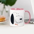 thumbnail image 3 of CafePress - Peanuts Snoopy Emoji - 11 oz Ceramic Mug - Novelty Coffee Tea Cup, 3 of 4