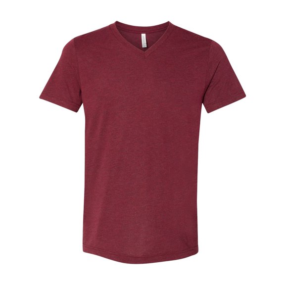 Bella   Canvas T-Shirts Unisex Triblend Short Sleeve V-Neck Tee 3415
