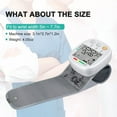 thumbnail image 4 of Ziqing Adult Series Fully Automatic LCD Wrist Blood Pressure Monitor, Digital Wrist Blood Pressure Monitor, Instruction Manual, Type-C Charging Cable, 4 of 7