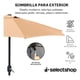 thumbnail image 3 of Sombrilla Para Playa Jardin Patio Alberca Exteriores Plegable 2.7 Metros Acero Reforzad, 3 of 9