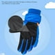 thumbnail image 4 of Guantes de esquí para niños Guantes de nieve cálidos a prueba de viento para invierno Guantes para clima frío para niñas y niños para trineo Snowboard Patinaje Ciclismo Correr y actividades al aire libre, 4 of 8