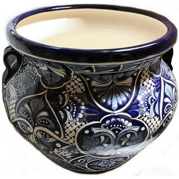 JumboSized Zacan Mexican Colors Talavera Ceramic Garden Pot Walmart