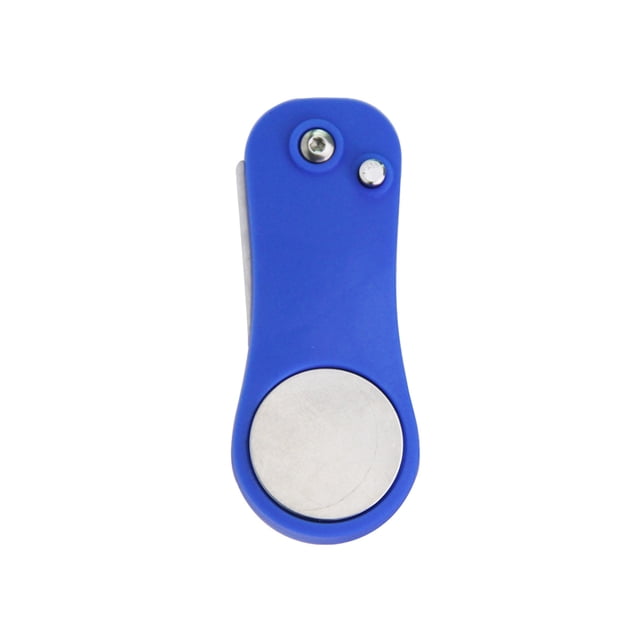 Soidarity Tenedor de Golf de acero inoxidable, marcador de bola de reparación verde, removedor de tono, juego de práctica de horquilla, herramientas de Golf Azul Soidarity OD003033-03B