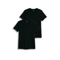 thumbnail image 1 of Jockey Men's Slim Fit Cotton Stretch V-Neck Undershirt - 2 Pack, 1 of 4