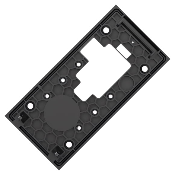 Kenally Soporte de puerta de cámara con anillo resistente y duradero para un soporte de timbre con anillo apto para inquilinos de larga Herramientas y ferretería