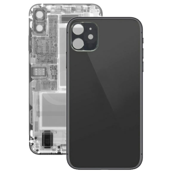 Replacement Battery Back Housing With Parts Compatible With Apple iPhone 11 (A2111) - Black