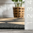 thumbnail image 2 of nuLOOM Sabina Diamond Trellis Indoor/Outdoor Area Rug, 8', Round, Sabina Dark Grey, 2 of 8