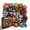 JJM25078A3 Piggy Bank Model L, variant on Artisanal Wood-Grain Jigsaw: Vibrant "Desert Rose" Succulent Illustration, Whimsical Hand-Crafted Puzzle with Hidden Plant Shards for Mindful Afternoons, Small