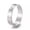 Silver, variant on Gold Stainless Steel Adjustable Plain Band Ring, 4-5mm Z736