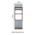 thumbnail image 2 of Alacena de Cocina para Horno Madesa Lux 70cm, 2 of 5