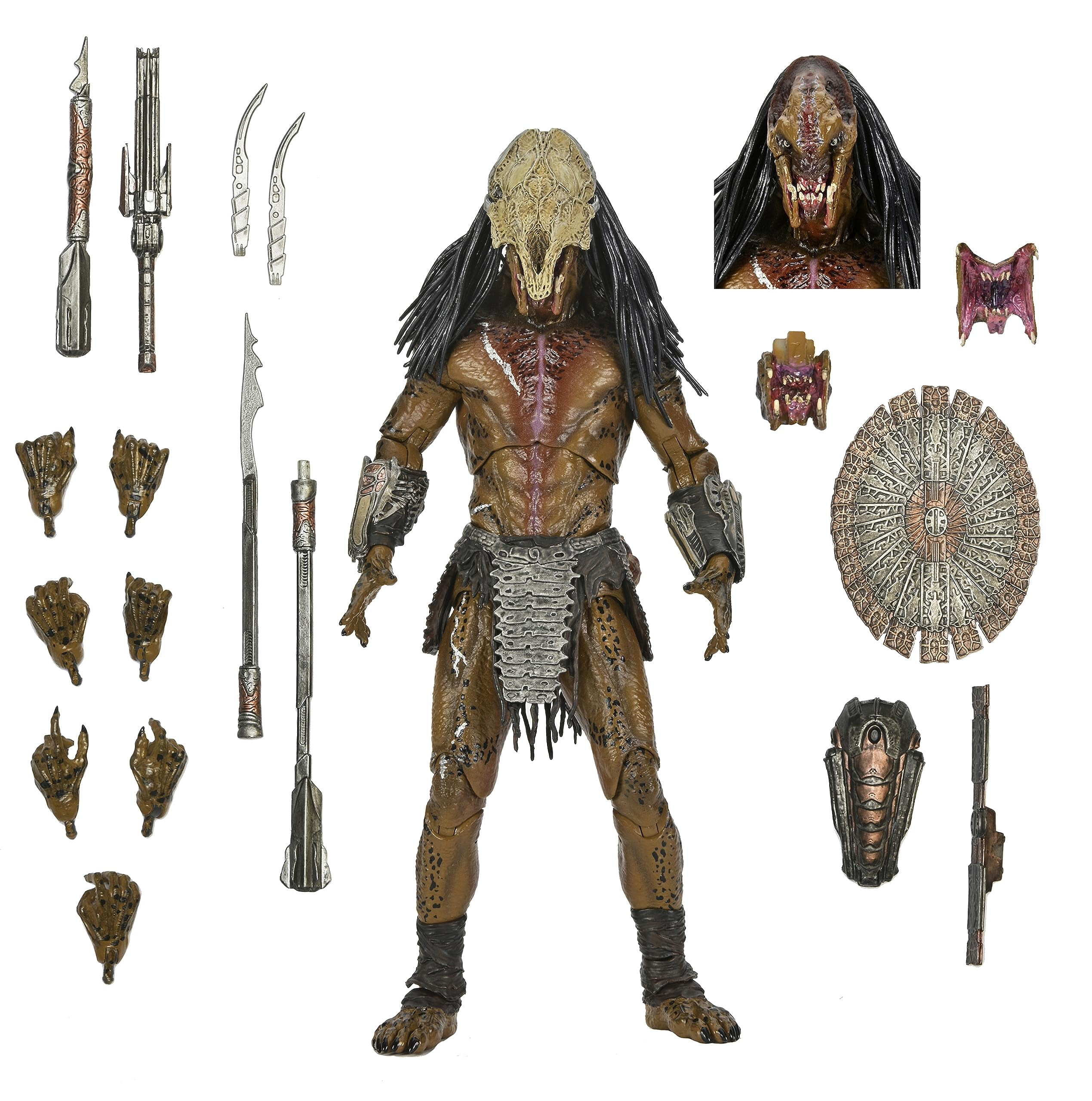 NECA Predator Jungle Predator 1/4 Action Figure (with LED