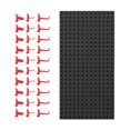 thumbnail image 1 of S SERENABLE Mount Display Pegboard Kits Pegboard Storage System Home Peg Board Organiser iron, 1 of 9