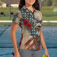 thumbnail image 3 of Garronmavis 250th Anniversary Matching Golf Shirts for Couple Lightweight Funny Men Women Matching Couple Golf Shirts 4-Way Stretch Women Sport Cloth Suitable for Outdoor Sports, 3 of 7