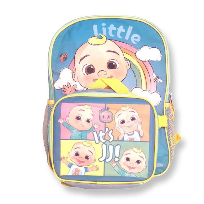 KimmyShop 30388625 16 in. CocoMelon Its JJ Backpack & Lunch Bag Set