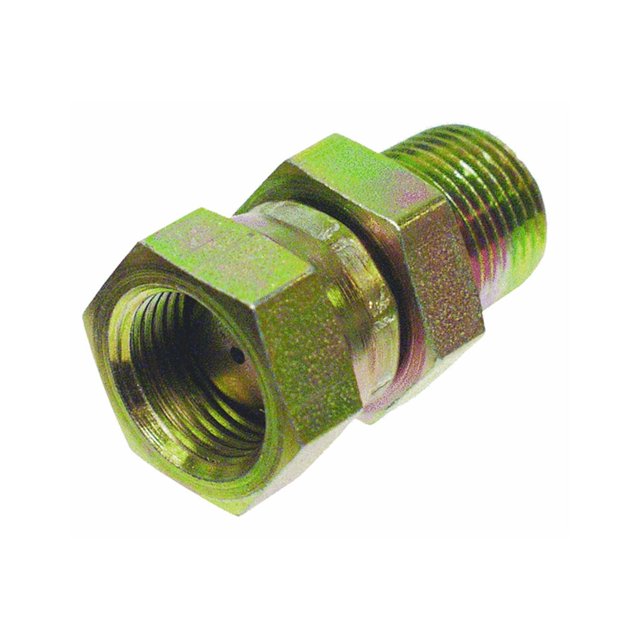 Adaptador Hidráulico Apache 39004276 3/8" Macho x Hembra Giratorio