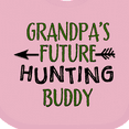 thumbnail image 4 of Inktastic Grandpas Future Hunting Buddy Boys or Girls Baby Bib, 4 of 4