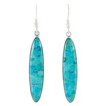Turquoise Jewelry Earrings for Women Sterling Silver 925 | Turquoise Network | E1309-C75