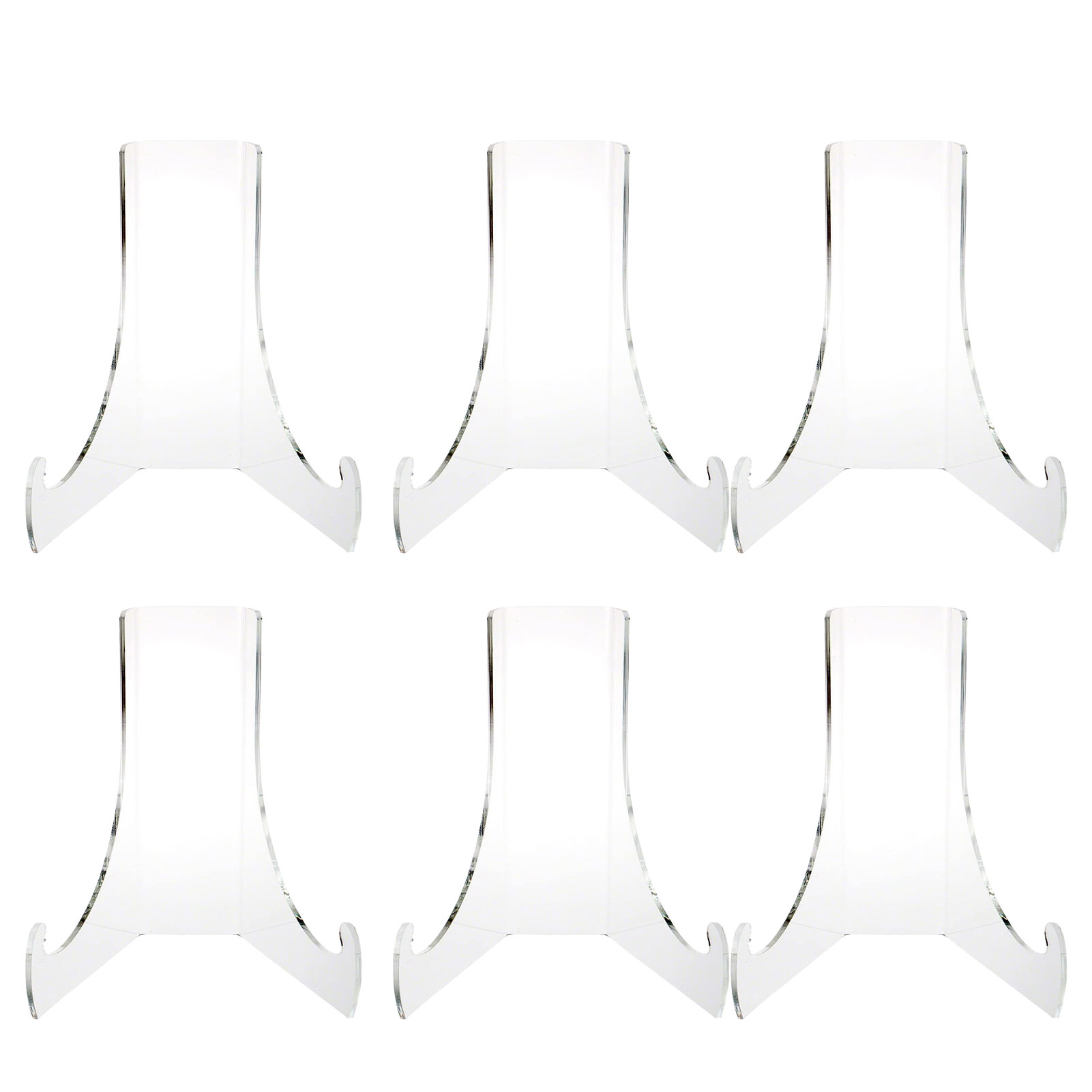 Transparent Acrylic Book Stand Clear Acrylic Display Easel with