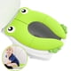 thumbnail image 3 of Asiento de entrenamiento para el baño con cojín de silicona antideslizante grande plegable portátil, adecuado para niños y niñas, asientos de inodoro para niños pequeños, 3 of 8