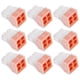 thumbnail image 1 of Cable paralelo, 50 piezas Conector de cable Kit de bloque de terminales de conector de cable rápido sin torsión Funcionalidad de alta precisión, 1 of 14