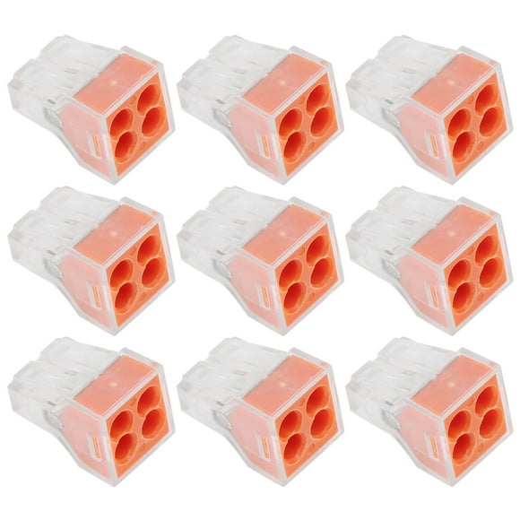 Non Twist Connector,50Pcs Wire Connector NonTwist Push Wire Connector Wire Parallel Modern Innovation