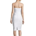 thumbnail image 4 of Black Halo WHITE Women's Strapless Cutout Detail Sheath Dress, US 6, 4 of 4