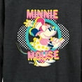 thumbnail image 3 of Disney - Minnie Circle Frame - Women's Lightweight French Terry Long Sleeve Shirt, 3 of 5