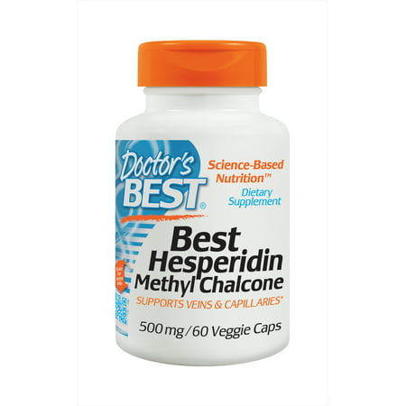 Doctor's Best Hesperidin Methyl Chalcone, Vegetarian, 500 mg, 60 Veggie