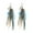 Style B, variant on lureme Bohemian Style Boho Multicolor Pheasant Feathers Dangle Earrings for Women(er006359-8)