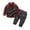RD2, variant on HCYSFG Boys Vest Formal Outfit Sets 3 Piece Collared Long Sleeve Button Front Shirt Button Vest And Pants Dress Clothes Sets Bow Detail Matching Sets