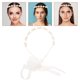 thumbnail image 1 of unbranded Fabric Headband Beige Con Detalles De Encaje Y Para Uso En, 1 of 8