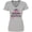 Athletic Heather, variant on Inktastic My Aunt is a Survivor Breast Cancer Awareness Women's V-Neck T-Shirt
