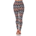 thumbnail image 4 of White Mark Leggings à Imprimé des Fêtes pour Femmes, 4 of 5