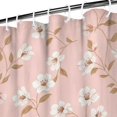 thumbnail image 3 of Pioneer Flower Floral Print Pattern Shower Curtain 72"x72", Bathroom Decorative Shower Curtain Set with 12 Hooks, Waterproof Washable, 3 of 6