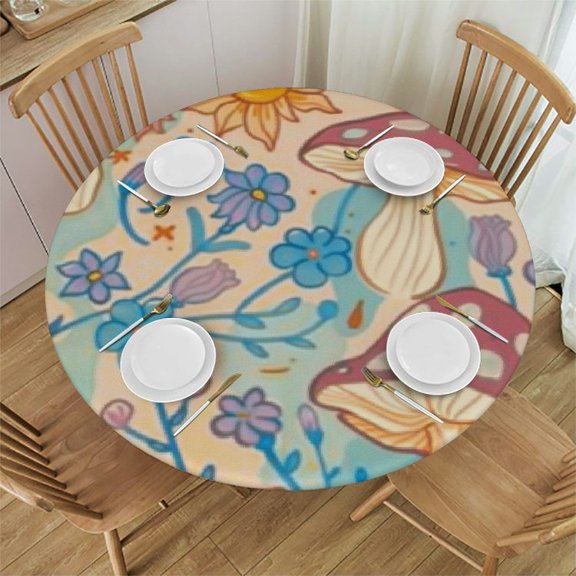 HAOXIT , Stain Resistant s Decorative Table Cloth Cover for Holiday Parties Kitchen Dining 31-35