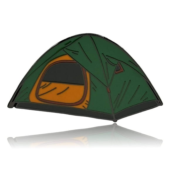 Camping Tent Enamel Pin- Clayton Jewelry Labs