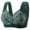 Dark Green, variant on Daisy Bras for Older Women No Underwire Front Closure Button Push Up Bra Full Coverage Bras Everyday Sleep Bralettes Complexion 3XL