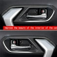 thumbnail image 3 of Carbon Fiber Car Interior Door Handle Bowl Panel Frame Cover Trim Sticker For Raize/ 2020-2022, 3 of 5